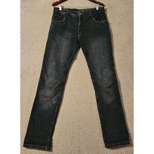 Street & Steel Jeans Mens 34 x 34 Motorcycle Riding Denim Richmond Dark Wash